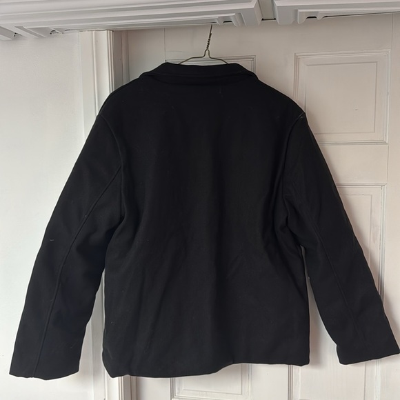 Pea coat Men’s Jacket Size XL Black - Picture 3 of 3